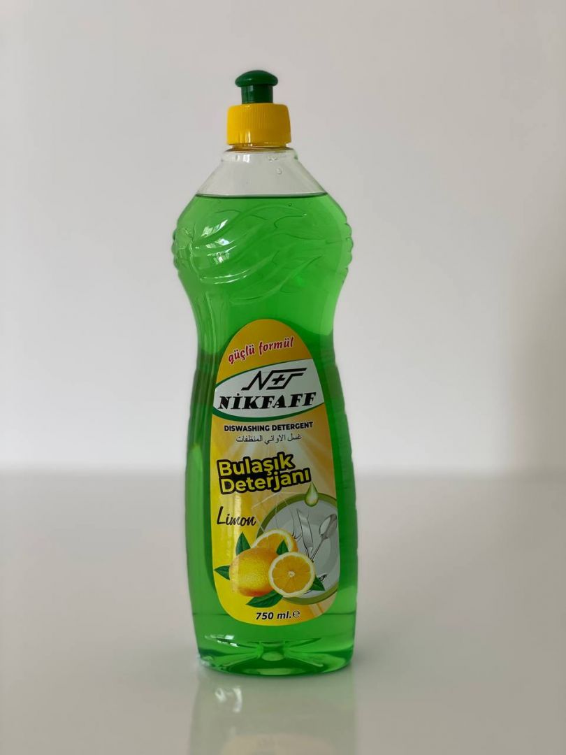 Nikfaff Bulaşık Deterjanı Limon 750 ML