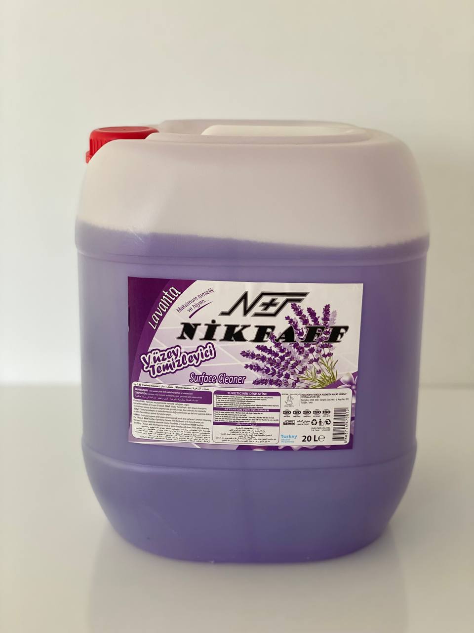 Nikfaff Yüzey Temizleyici Lavanta 20 lt